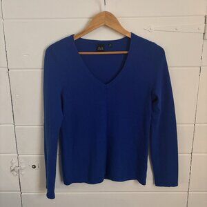 Saks Fifth Avenue Women's Blue Jumper